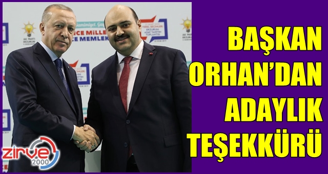 Başkan Orhan: Hedefimiz gönül belediyeciliği