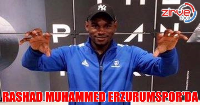 Rashad Muhammed Erzurumspor’da
