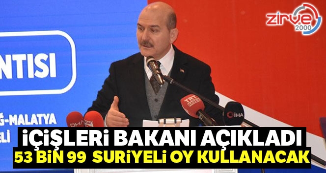 Suriyeliler oy kullanacak
