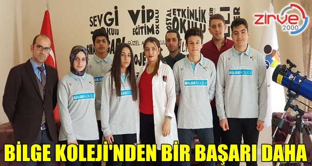 Özel Bilge Koleji’nden bir başarı daha
