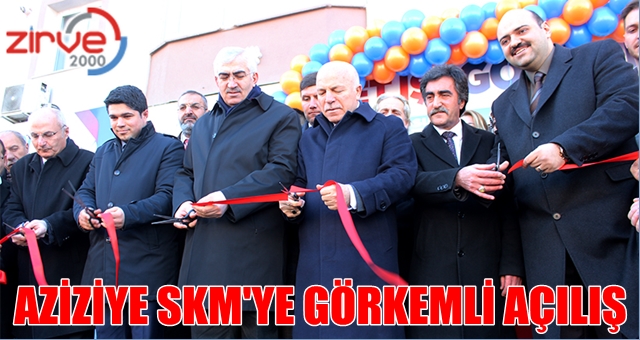 Aziziye SKM açıldı