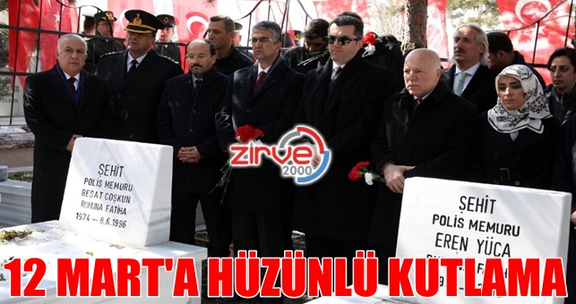 12 Mart’a hüzünlü kutlama