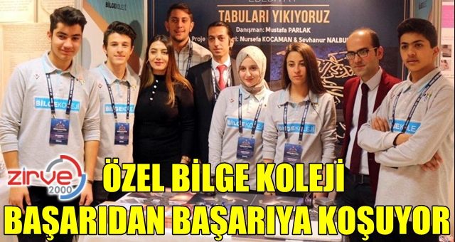Özel Bilge Koleji’nden bir başarı daha