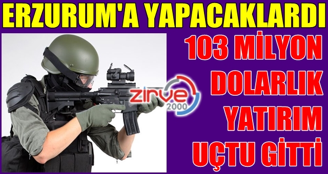 Erzurum 1000 istihdamlı yatırımı kaçırdı