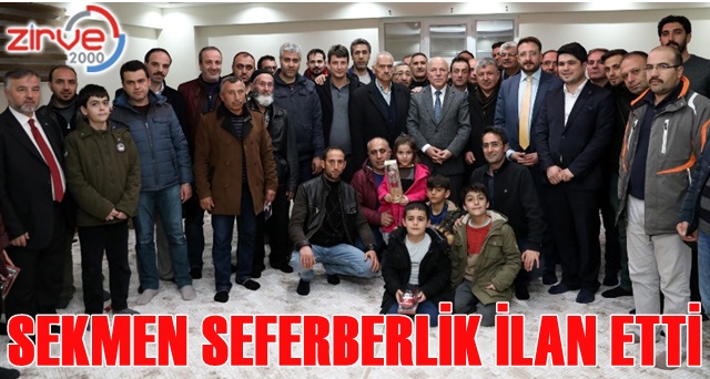 31 Mart için seferberlik başlattı
