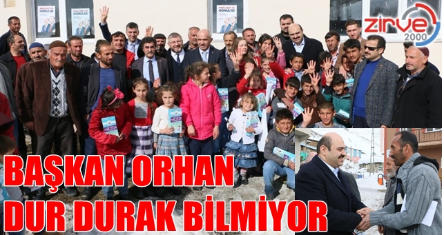 Başkan Orhan seçim ziyaretlerini sürdürüyor