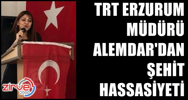 Alemdar’dan şehit hassasiyeti