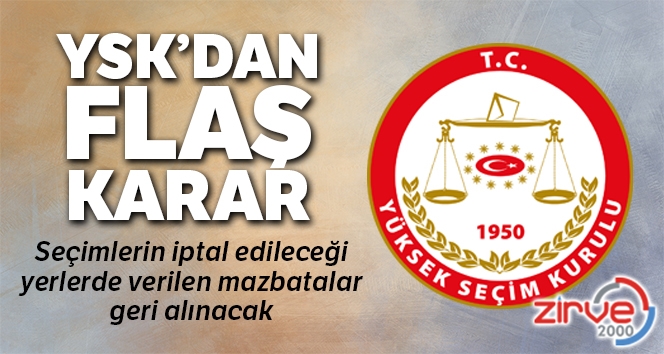 YSK açıkladı!