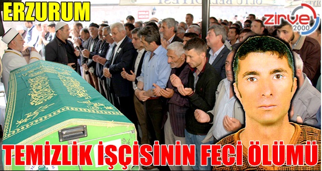 Çöp kamyonunun altında kaldı