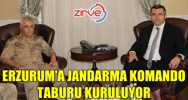 Jandarma Komando Taburu müjdesi