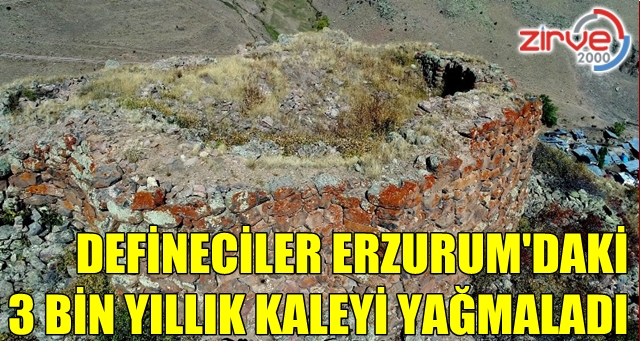 Defineciler 2500 rakımdaki kaleyi bile kazdılar