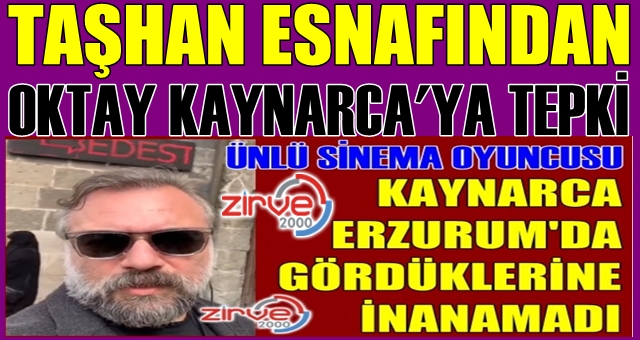 Oktay Kaynarca’ya tepki