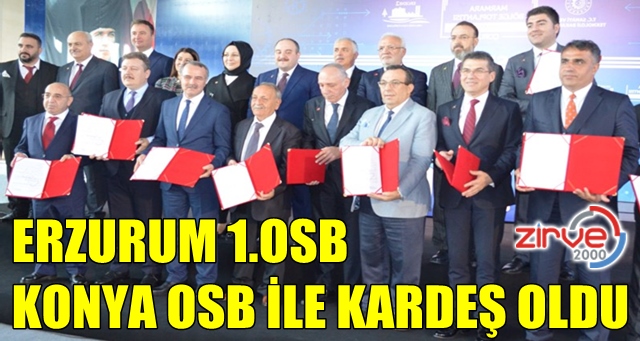 OSB’ler kardeş oldu