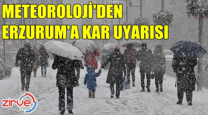 Doğu’da 4 il için kar uyarısı