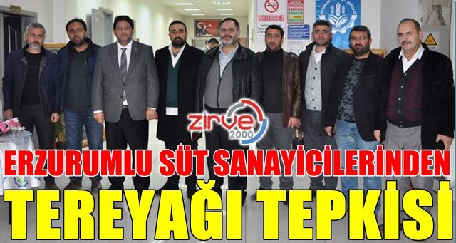 Süt sanayicilerinden ortak tepki