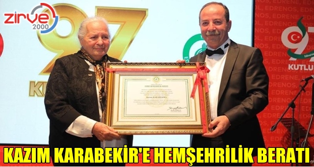 Beratı Timsal Karabekir aldı
