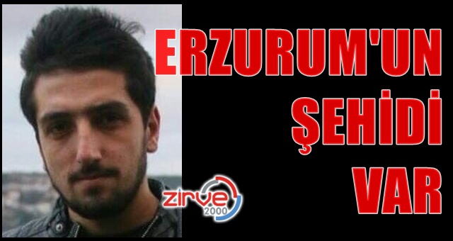 Erzurum’a şehit ateşi düştü