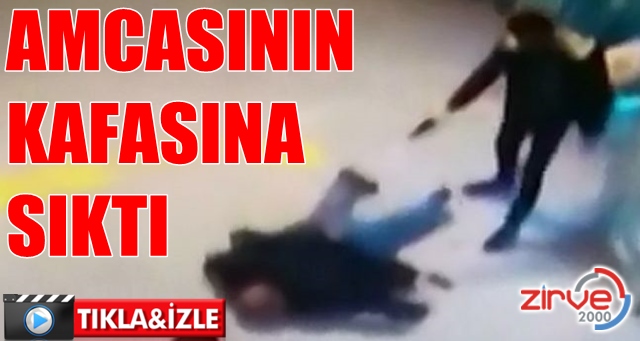 Gözünü kırpmadan vurdu