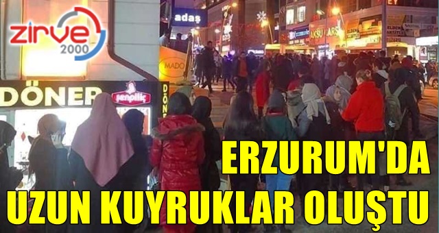 Uzun kuyruklar oluştu