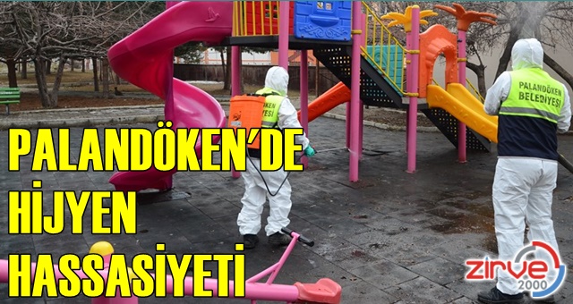 Palandöken’de hijyen hassasiyeti
