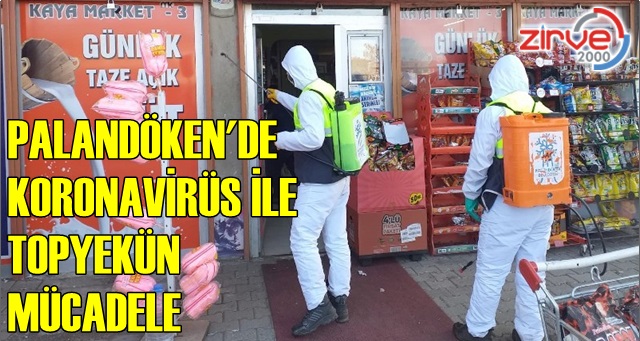 Palandöken’de Koronavirüs ile topyekûn mücadele