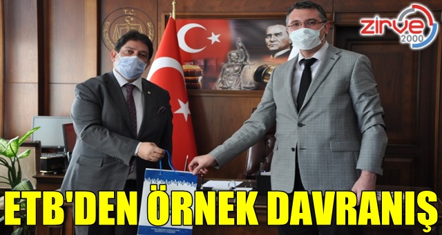 ETB, hükümlü yakınlarına gıda yardımında bulundu