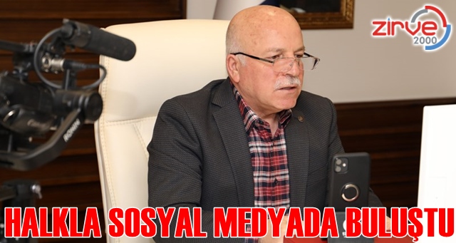 Başkan Sekmen’den sosyal medyada halk günü buluşması