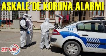 Aşkale’de korona virüs alarmı