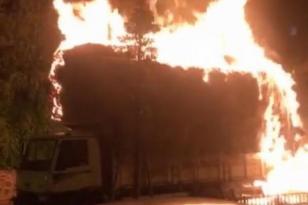 Erzurum’da yangın!