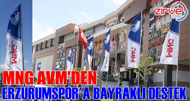 Erzurum MNG AVM’den Erzurumspor’a destek