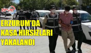 ERZURUM’DA KASA HIRSIZLARI YAKALANDI