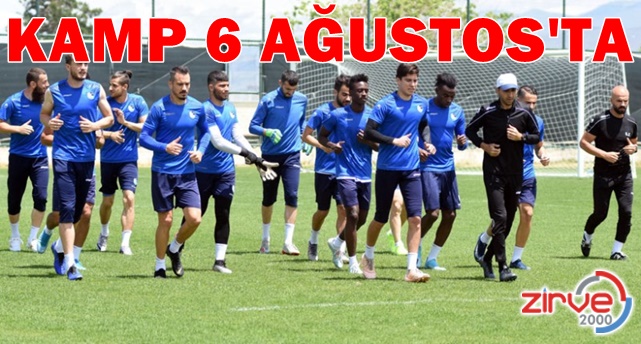Erzurumspor’da kamp başlıyor