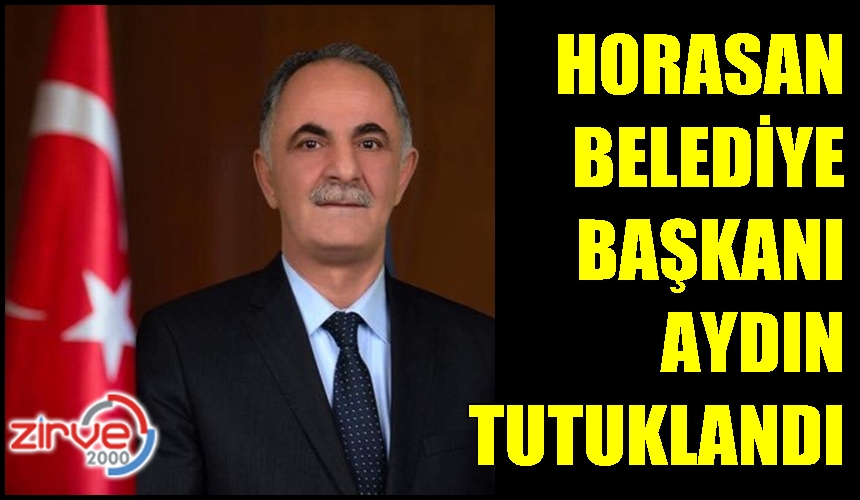 BAŞKAN AYDIN TUTUKLANDI