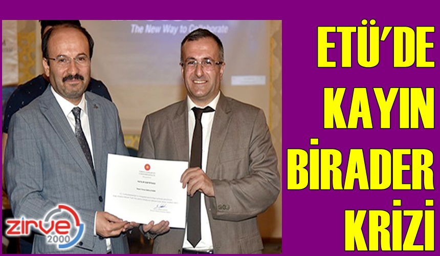 KAYIN BİRADER DİREKTÖR OLDU
