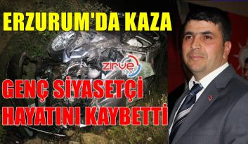 ERZURUM’DA KAZA 1 ÖLÜ