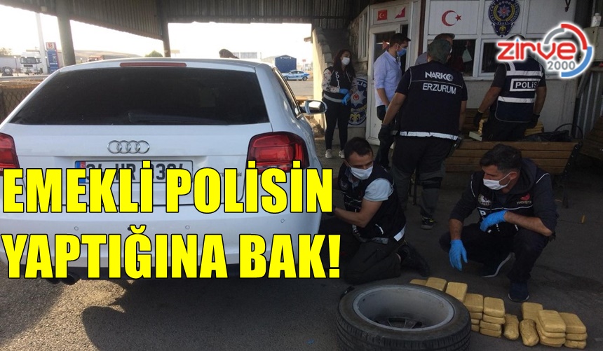 ERZURUM’DA EROİN OPERASYONU