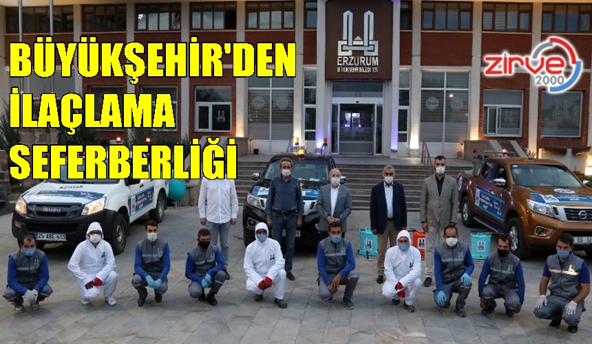 DEZENFEKSİYON TİMLERİ GÖREV BAŞINDA