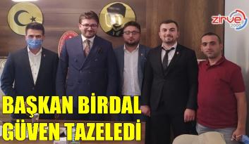 BİRDAL YENİDEN BAŞKAN