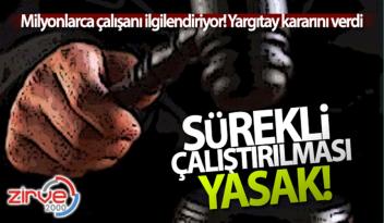 YARGITAY KARARINI VERDİ