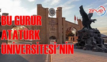 BU GURUR ATATÜRK ÜNİVERSİTESİ’NİN