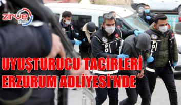 12 UYUŞTURUCU TACİRİ ADLİYEDE