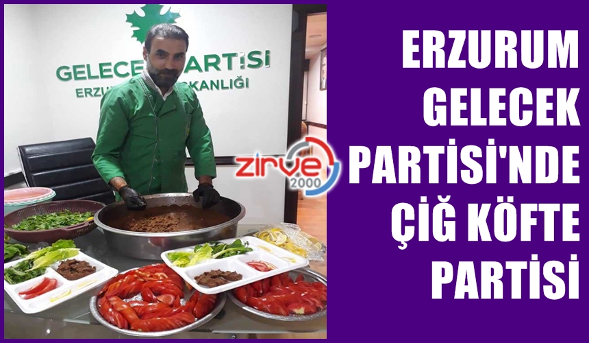 GELECEK ÇİĞ KÖFTEDE