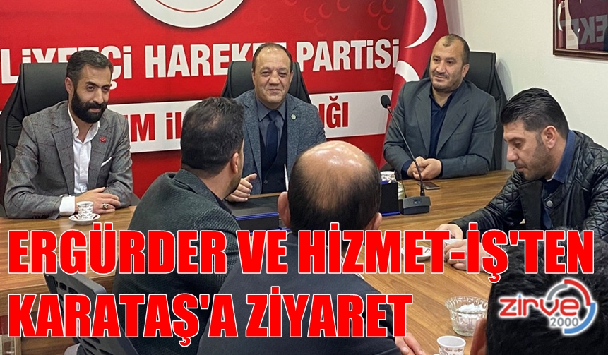 KARATAŞ’A HAYIRLI OLSUN ZİYARETLERİ DEVAM EDİYOR