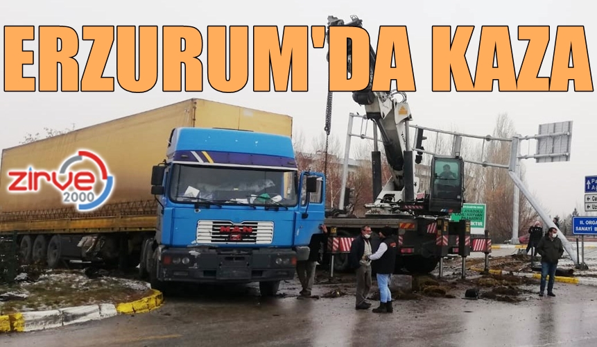 ERZURUM’DA KAZA