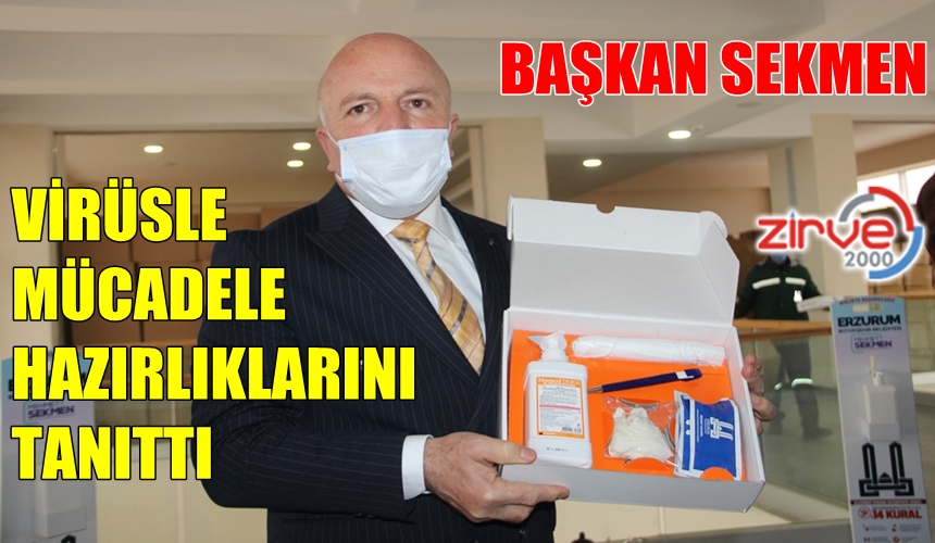 YENİ HİJYEN SETLERİNİ TANITTI