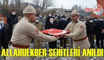 ‘Allahuekber Şehitleri’ anıldı