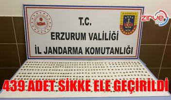 ERZURUM’DA SİKKE ELE GEÇİRİLDİ