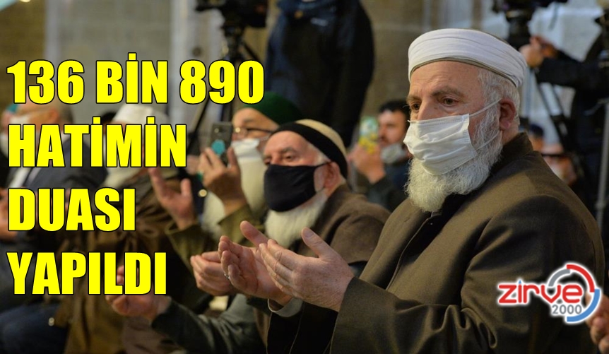 1001 HATİMDE REKOR KIRILDI