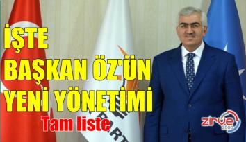 ÖZ YÖNETİMİ BELİRLEDİ