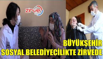Büyükşehir Sosyal Belediyecilikte de zirvede